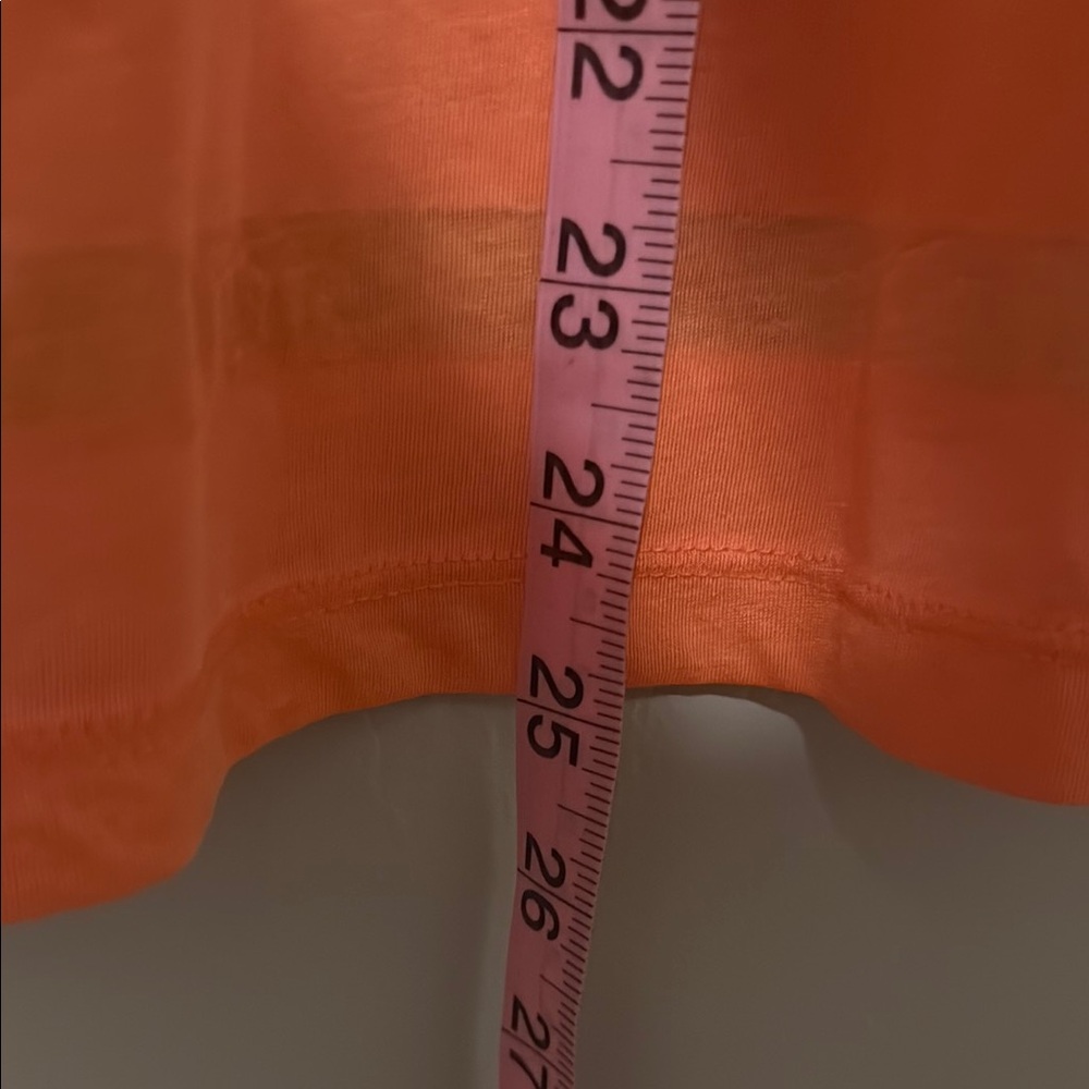 Tommy Bahama Orange Striped Long Sleeve Tee XSmall - Picture 5 of 5